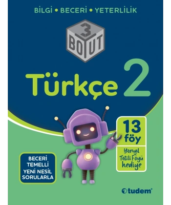 2. Sınıf Türkçe 3 Boyut