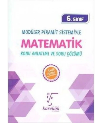 6. Sınıf Modüler Pirmamit Sistemiyle Matematik Konu Anlatımı ve Soru Çözümü