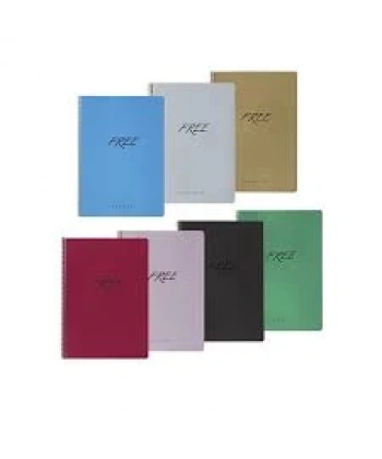 Keskin A4 100 Yp.Çizgili PP Kap.Free Platinum Def