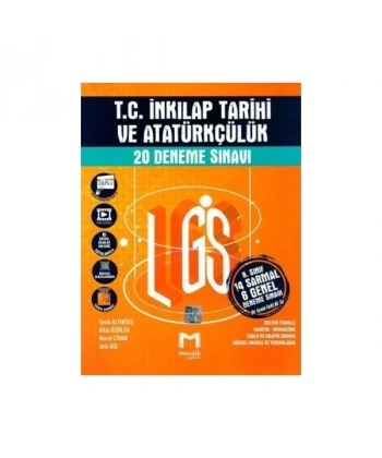 Mozaik 8. Sınıf LGS TC İnkılap Tarihi ve Atatürkçülük 20 Deneme