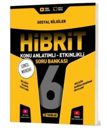 6. SINIF HİBRİT SOSYAL BİLGİLER SORU BANKASI