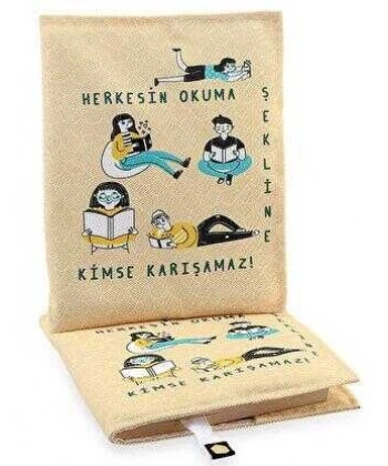 Herkesin Okuma Şekline Kimse Karışamaz Kitap Kılıfı