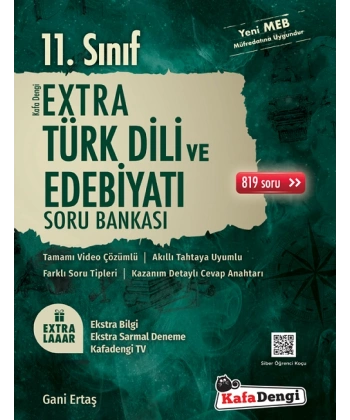 11. Sınıf Türk Dili ve Edebiyatı Extra Soru Bankası