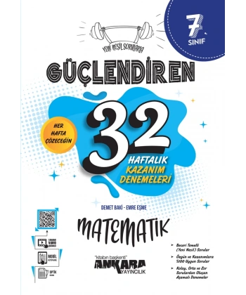 7.Sinif Güç. 32 Haftalik Matematik Kazanim Denemeleri