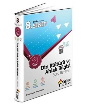 8. Sınıf Din Kültürü ve Ahlak Bilgisi Üç Adım Soru Bankası