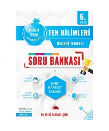 6. Sınıf Mavi Fen Bilimleri Soru Bankası