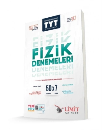 Limit Yayınları Tyt 50Li Fizik Denemeleri