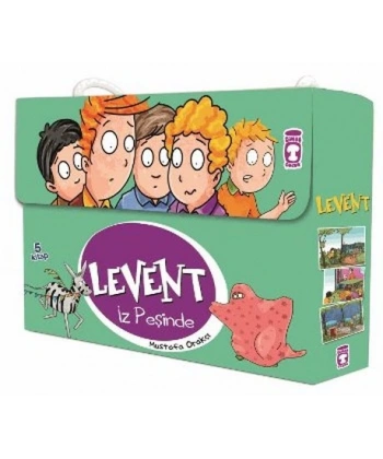 Levent İz Peşinde - 5 Kitap Takım