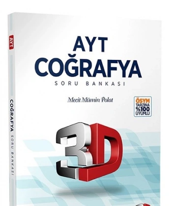 AYT 3D Coğrafya Tamamı Video Çözümlü Soru Bankası
