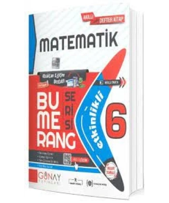 6. Sınıf Matematik Etkinlikli Bumerang Serisi
