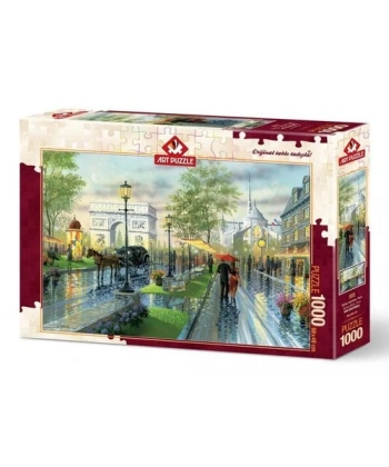 Bahar Gezin Paris 1000 Parça Puzzle