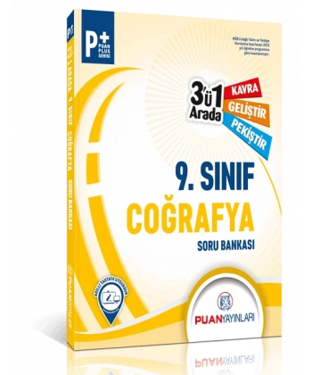 9. Sınıf Coğrafya 3ü 1 Arada Soru Bankası