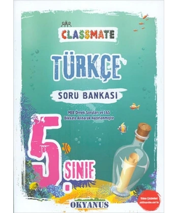 5. Sınıf Classmate Türkçe Soru Bankas