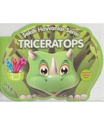 Triceratops Şekilli Hayvanlar Serisi