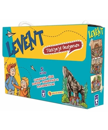 Levent - Türkiyeyi Geziyorum Seti (5 Kitap Takım)