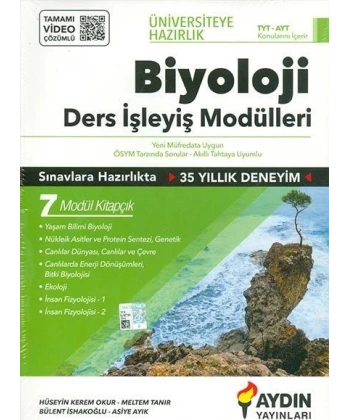 TYT-AYT Biyoloji Ders İşleyiş Modülleri