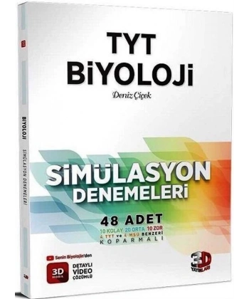 TYT Biyoloji Simülasyon Denemeleri Detaylı Video Çözümlü