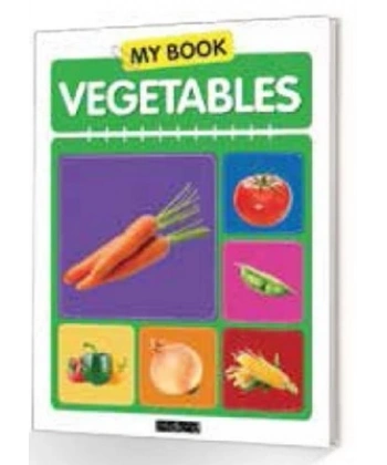 My Book Vegetables - Okul Öncesi İlk Kelimelerim