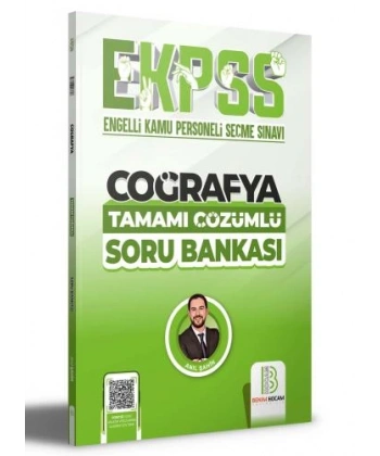 Benim Hocam Ekpss Coğrafya Vid.Çöz.Soru Bankası 2024