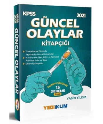 2021 KPSS Güncel Olaylar Kitapçığı