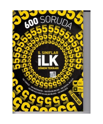 5. Sınıf 600 Soruda İlk Dönem Tekrarı