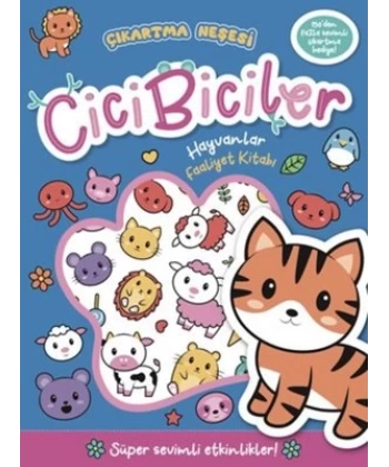 Cicibiciler Hayvanlar Faaliyet Kitabı