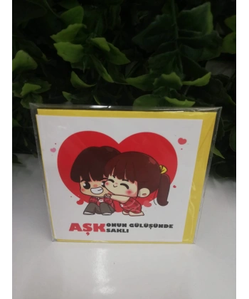 Aşk Onun Gülüşünde Saklı Hediye Kartı-Fark