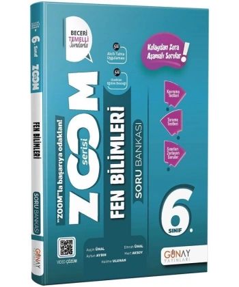 6. Sınıf Fen Bilimleri Yeni Zoom Soru Bankası