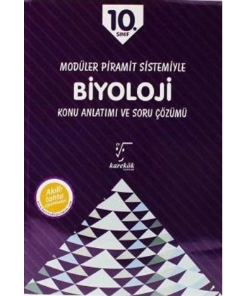 10. Sınıf Modüler Piramit Sistemiyle Biyoloji Konu Anlatımlı MPS