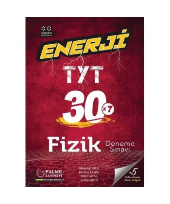 2021 TYT Fizik Enerji 30 Deneme Sınavı