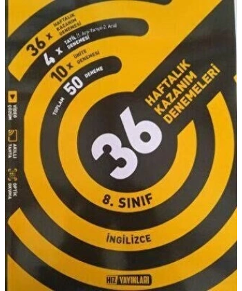 Hiz 8 İngilizce Haftalık Deneme