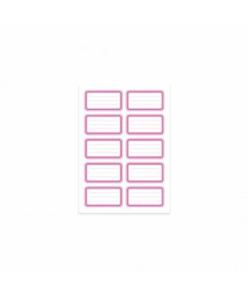 Keskin 3Lü Tek Renk Etiket Pembe