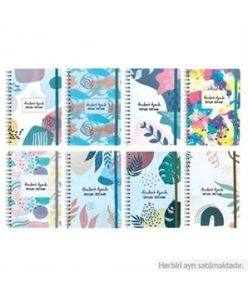 Lizy 17x24 Spiralli Akademik Ajanda