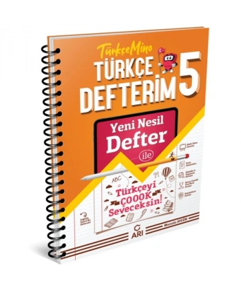 5. Sınıf Türkçemino Türkçe Defterim