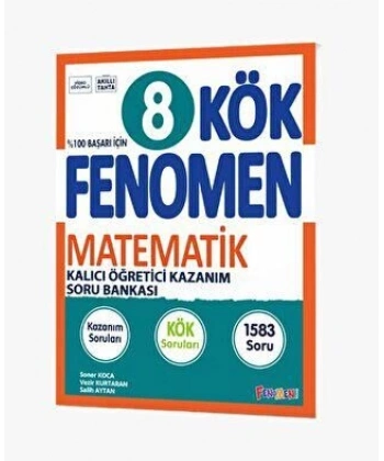 Fenomen 8.Sınıf Kök Matematik Soru Bankası