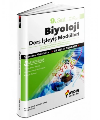 9. Sınıf Biyoloji Ders İşleyiş Modülleri Aydın Yayınları