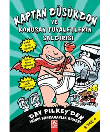 Kaptan Düşükdon ve Konuşan Tuvaletlerin Saldırısı 2. Kitap