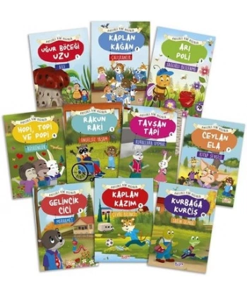 Ayetlerle Dini Değerler Set (10 Kitap)