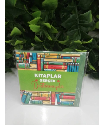 Kitaplar Gerçek Dostlarımızdır Hediye Kartı-Fark