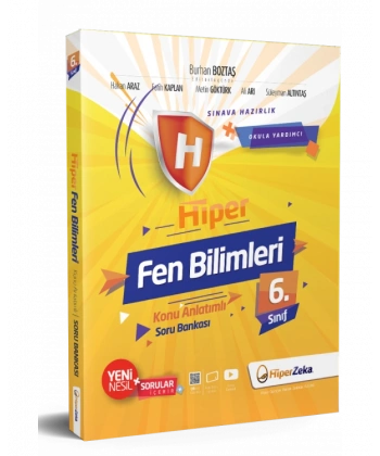 6. Sınıf Hiper Fen Bilimleri Konu Anlatımlı Soru Bankası