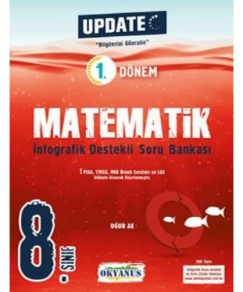 8. Sınıf 1. Dönem LGS Update Matematik İnfografik Destekli Soru Bankası