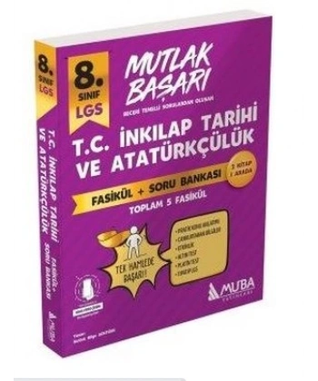 8. Sınıf Mutlak Başarı İnkilap Tarihi Fasikül + Soru Bankası