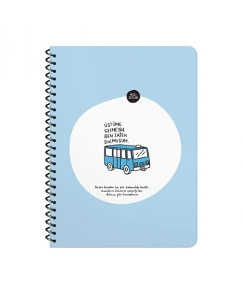 Hisli Şeyler 16.5x22.5 Üstüme Gelmeyin Ben Zaten Dolmuşum