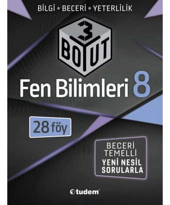 8.Sınıf 3 Boyut Fen Bilimleri
