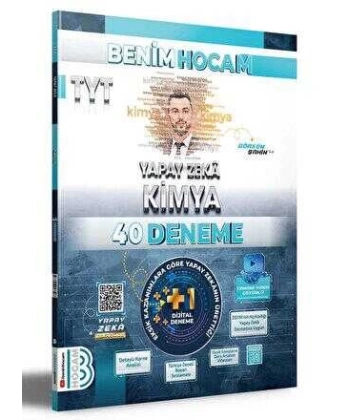 Benim Hocam Yayınları Tyt Yapay Zeka Kimya 40 Deneme