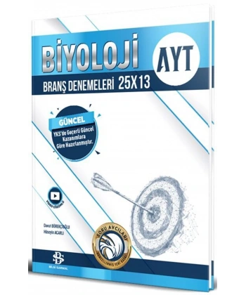 YKS AYT Deneme 25 li Biyoloji