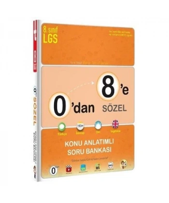 0dan 8e Sözel Konu Anlatımlı Soru Bankası