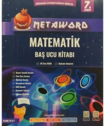 7. Sınıf Matematik Metaword Baş Ucu Kitabı