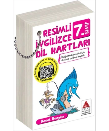 Resimli İngilizce Dil Kartları 7. Sınıf