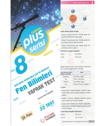 8. Sınıf Fen Bilimleri Yaprak Test